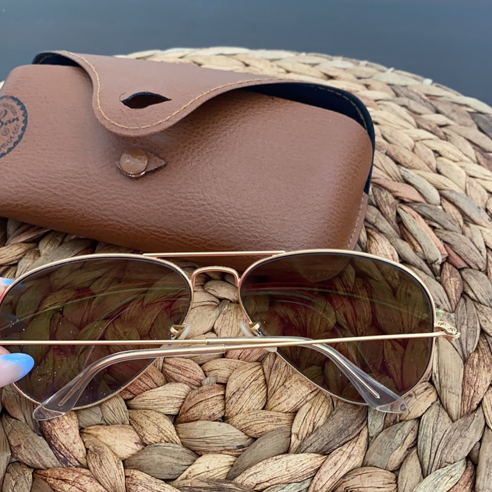 Reflective Ray-Ban aviators - Picture 2 of 6